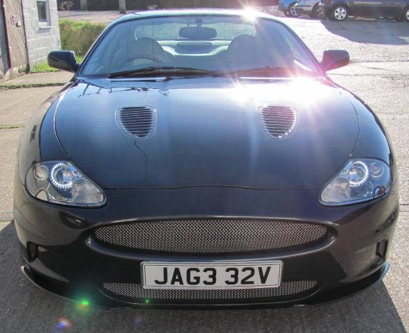 Jaguar xkr store front bumper